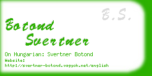 botond svertner business card
